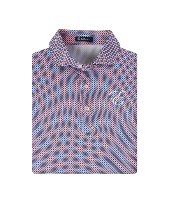 Abel Polo Shirt - Bloom/Navy