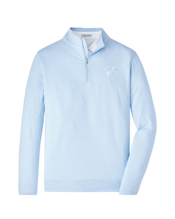 Peter Millar Perth Sugar Stripe 1/4 Zip